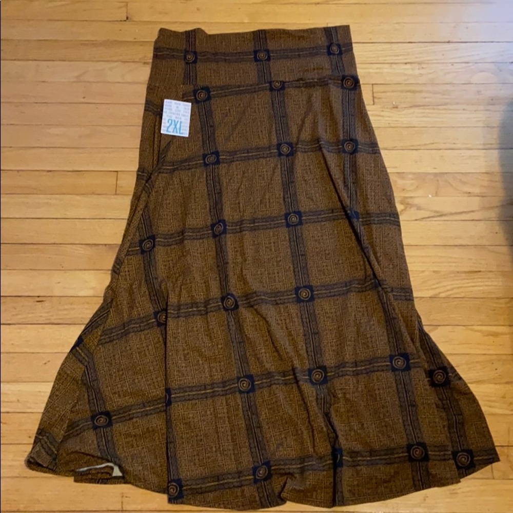 NWT LuLaRoe maxi skirt 2xl